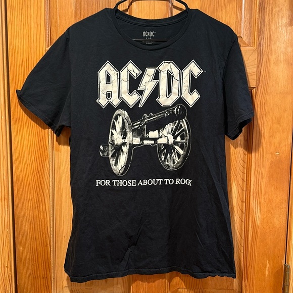 AC/DC Other - AC/DC - “For Those About To Rock” shirt size large